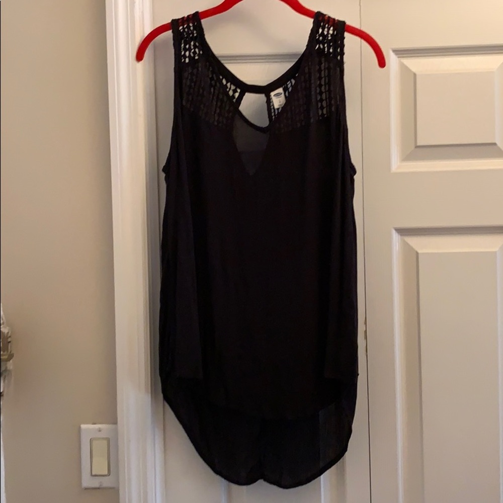 GAP. Semi sheer tank top